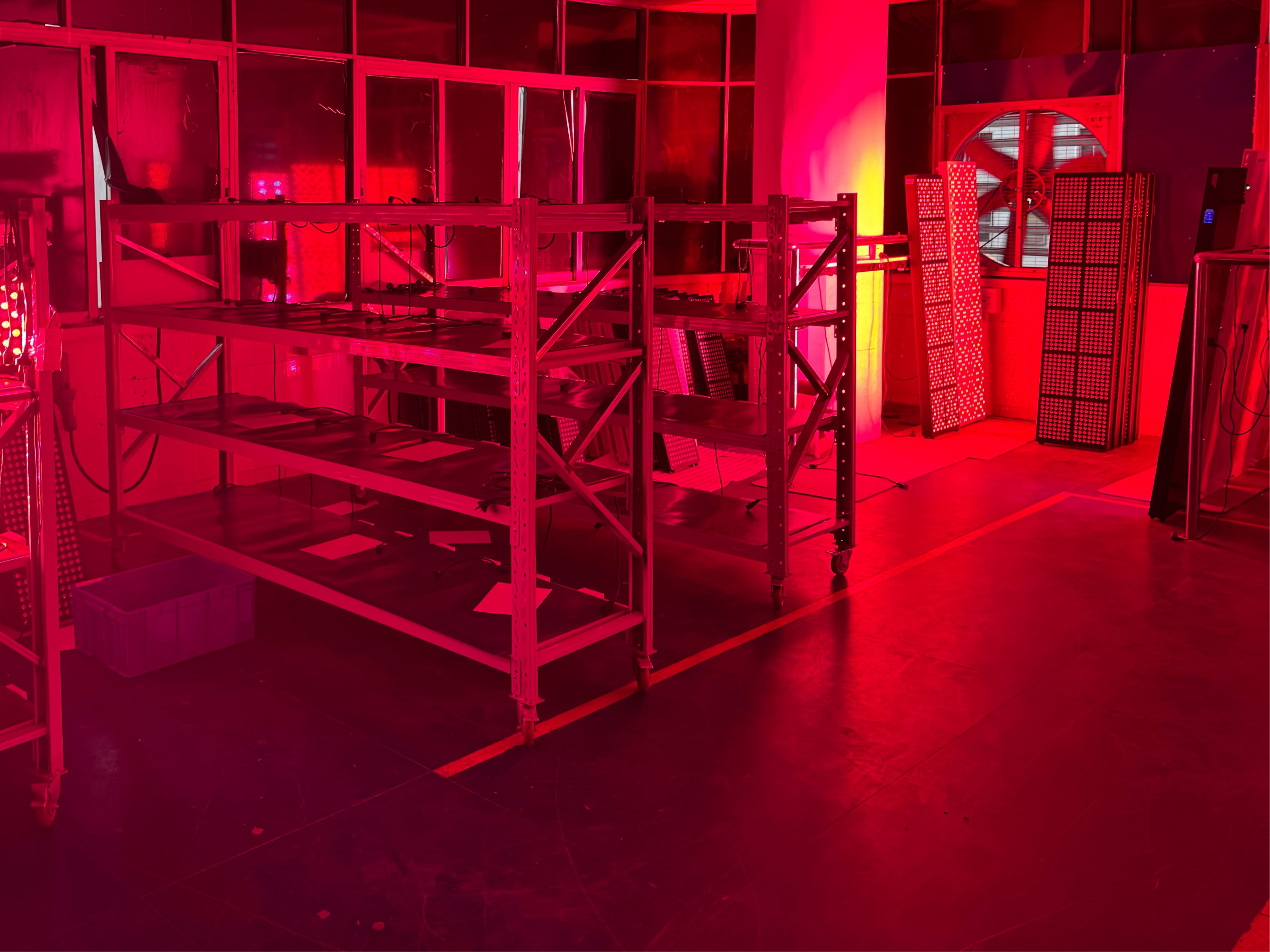 Photo from Red Light Hero team's supplier visit in June 2025