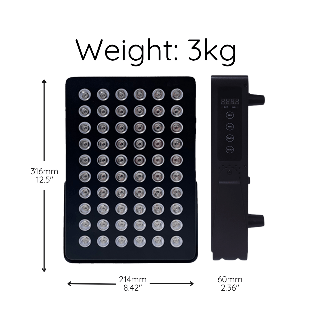 Hero60™ Tabletop Red Light Therapy Panel - Red Light Hero best value red light therapy products