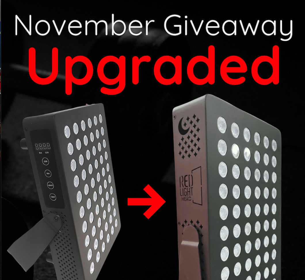 November Giveaway UPGRADED - Red Light Hero