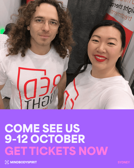 We're coming to Mind Body Spirit Festival Sydney next month! - Red Light Hero