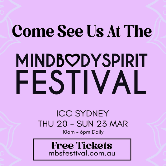 We're Exhibiting at Mind Body Spirit Festival Sydney! - Red Light Hero