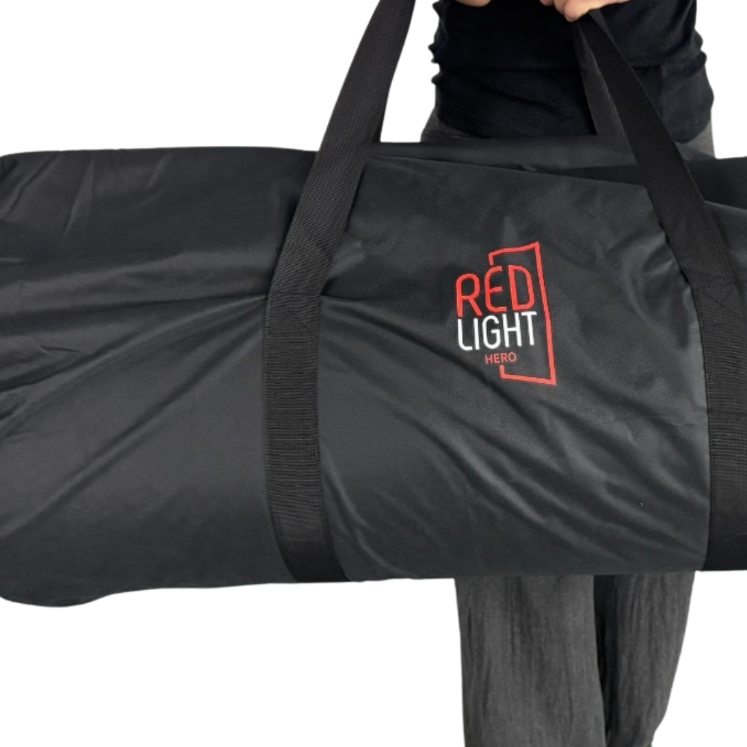 HeroSnug™ Red Light Therapy Sleeping Bag / Dual Mat Pod