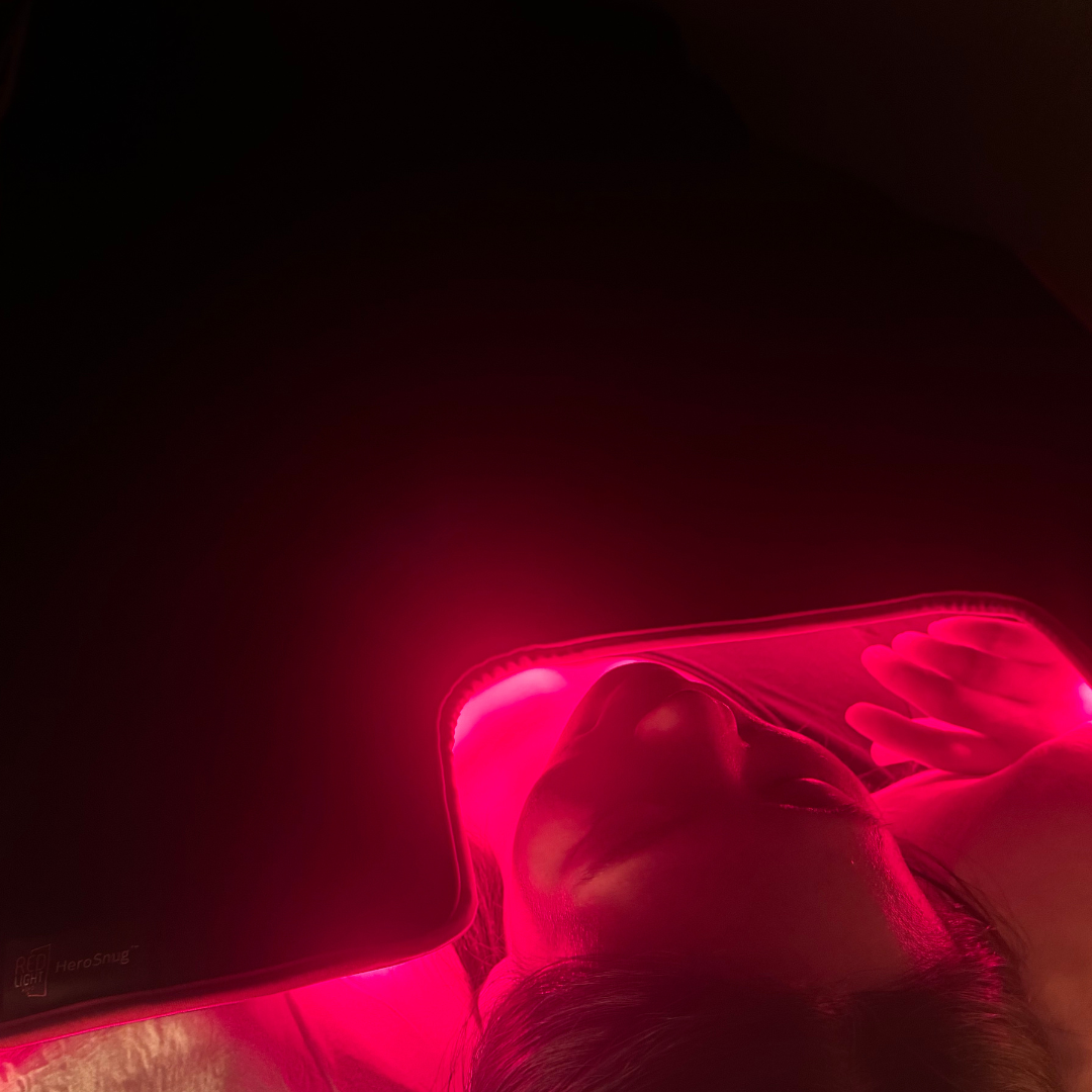 HeroSnug™ Red Light Therapy Sleeping Bag / Dual Mat Pod