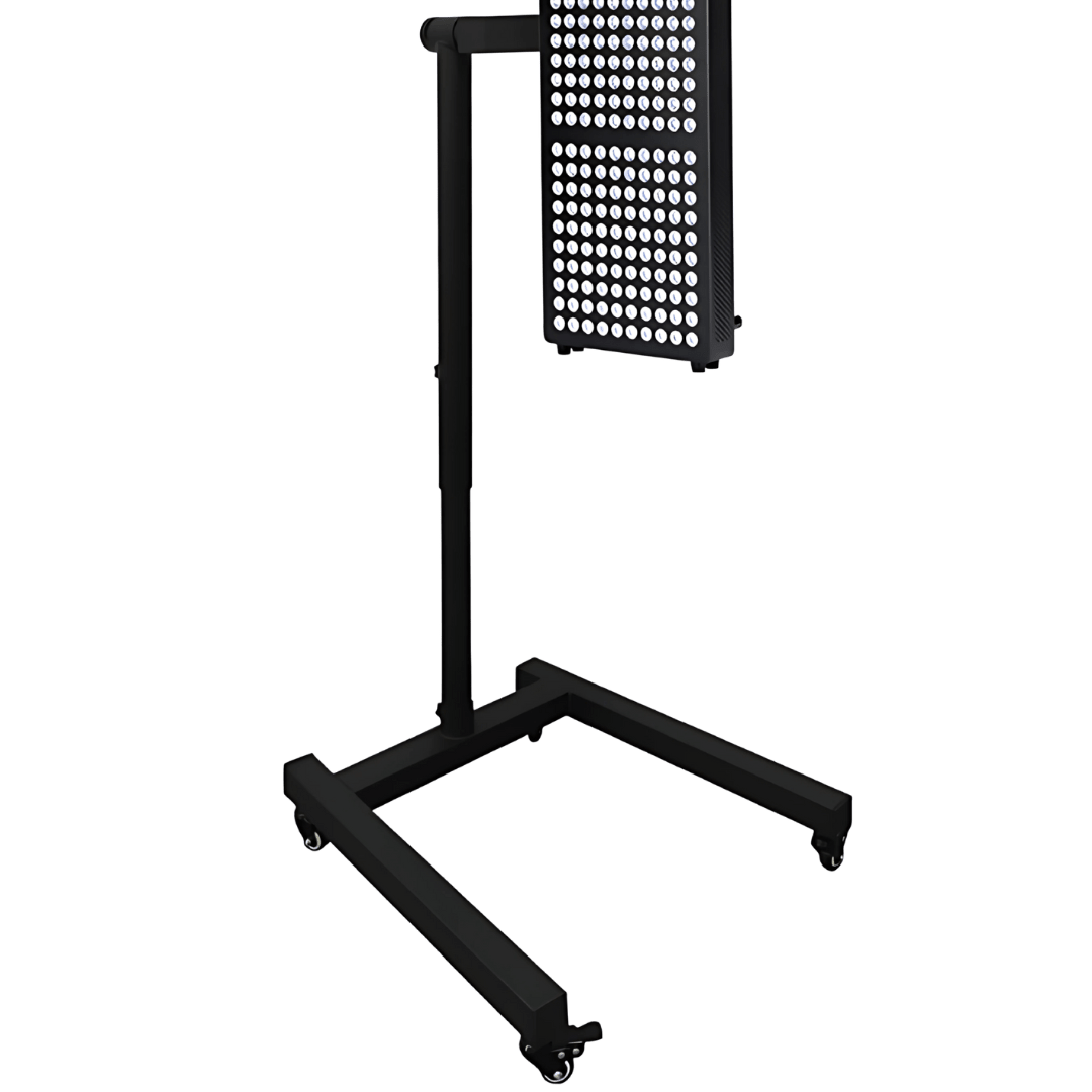 Black HS4 Branch Stand with a panel mounted vertically