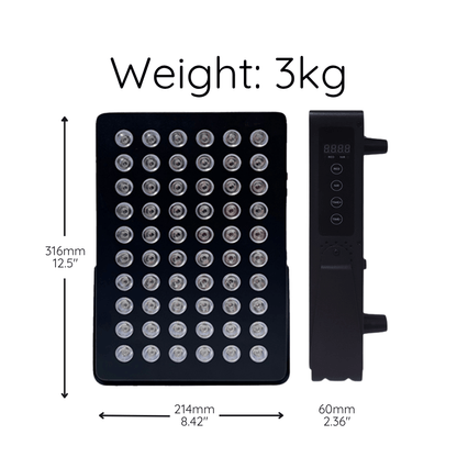 Hero60™ Tabletop Red Light Therapy Panel - Red Light Hero best value red light therapy products