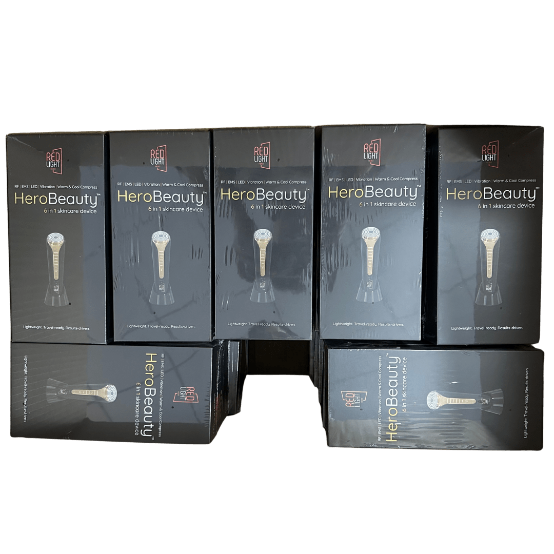 HeroBeauty™ 6 in 1 Facial Rejuvenation Device - Red Light Hero best value red light therapy products