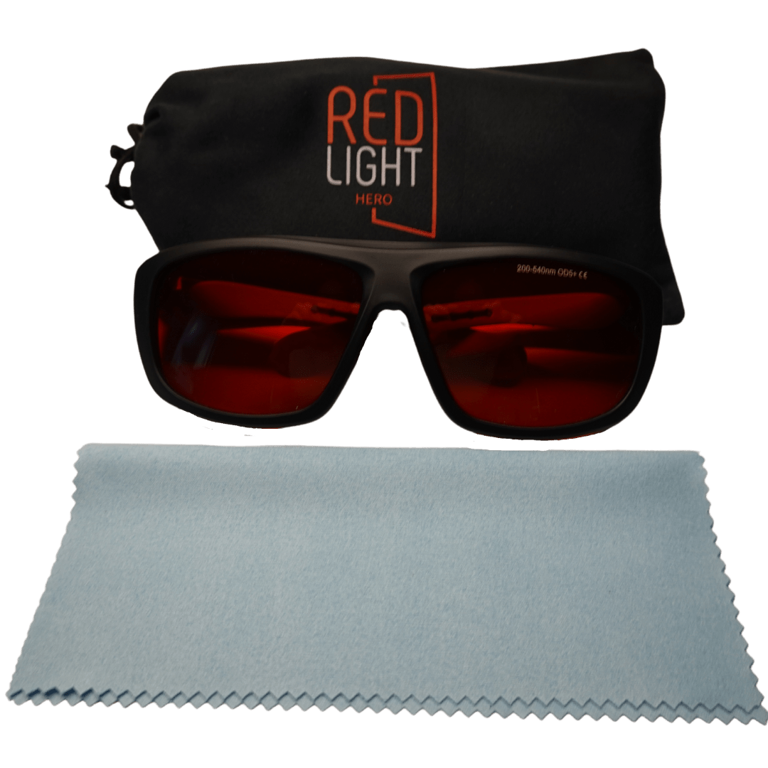 HeroFilter™ 100% Blue Light Blocking Glasses - Red Light Hero best value red light therapy products