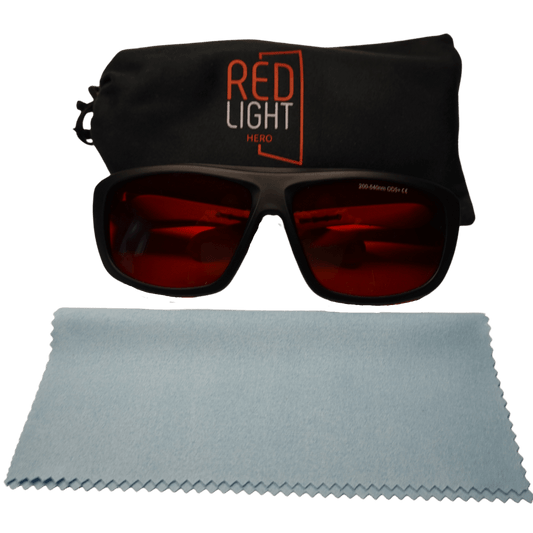 HeroFilter™ 100% Blue Light Blocking Glasses - Red Light Hero best value red light therapy products