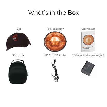 HeroHat Laser™ Red Light Therapy Hat - Red Light Hero best value red light therapy products