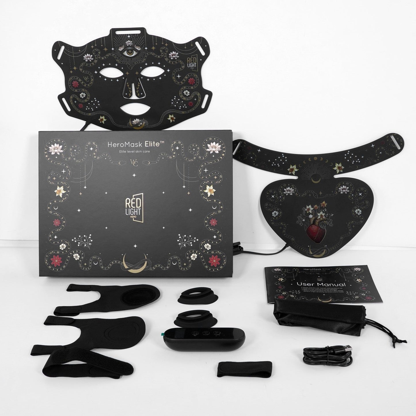 HeroMask Elite™ Red Light Therapy Mask & Neck Devices - Red Light Hero best value red light therapy products