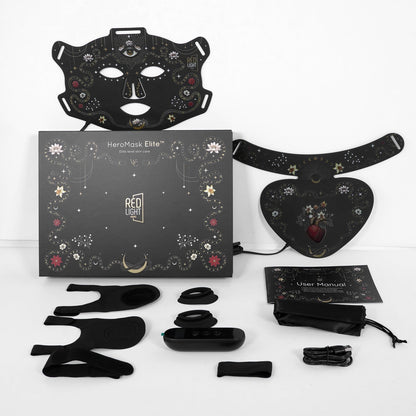 HeroMask Elite™ Red Light Therapy Mask & Neck Devices - Red Light Hero best value red light therapy products