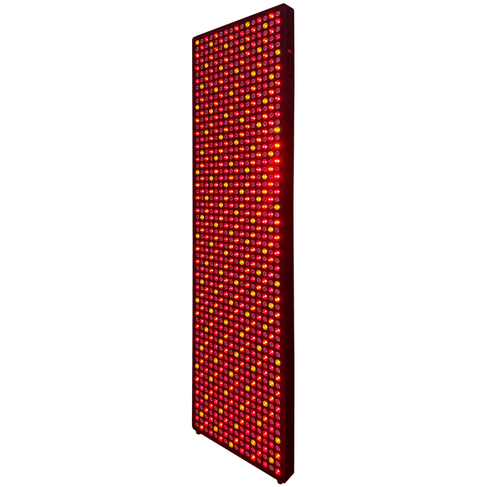 Black Hero960 Elite full-body panel, front angle with LEDs on