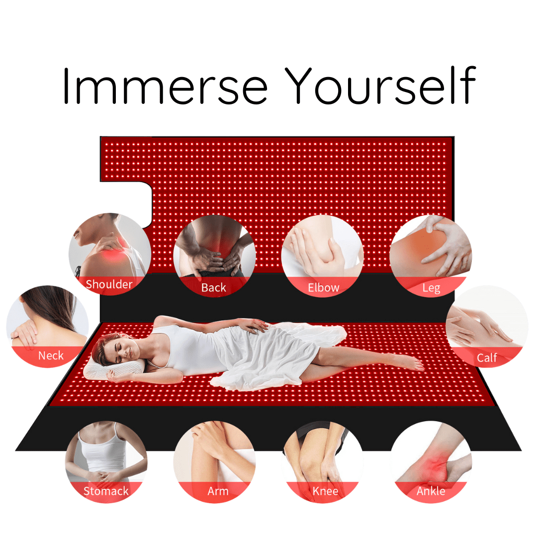 HeroSnug™ Red Light Therapy Sleeping Bag / Dual Mat Pod - Red Light Hero best value red light therapy products