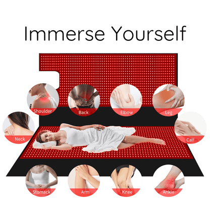 HeroSnug™ Red Light Therapy Sleeping Bag / Dual Mat Pod - Red Light Hero best value red light therapy products