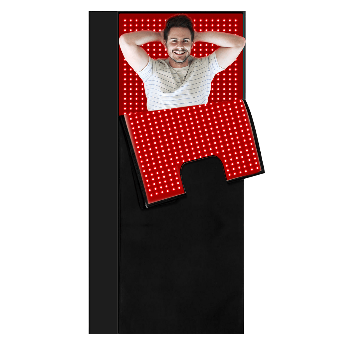 HeroSnug™ Red Light Therapy Sleeping Bag / Dual Mat Pod - Red Light Hero best value red light therapy products
