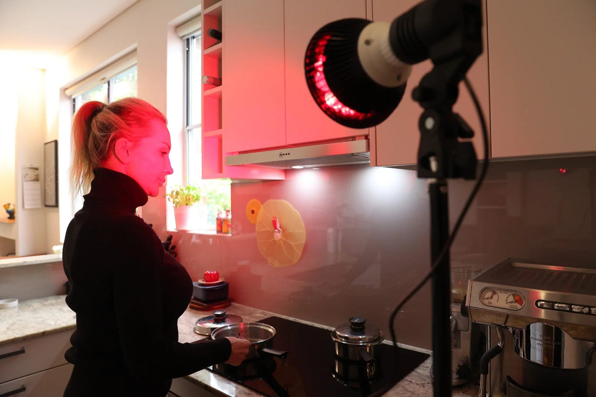 HeroSpotlight™ Portable Red Light Therapy Lamp & Stand