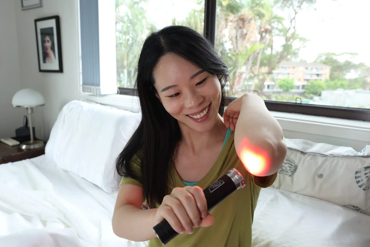 HeroTorch™ 5 Wavelength Red Light Therapy Torch