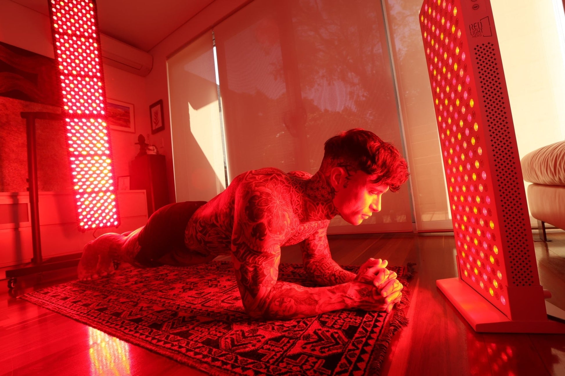 HS1 Floor Stand™ - Red Light Hero best value red light therapy products
