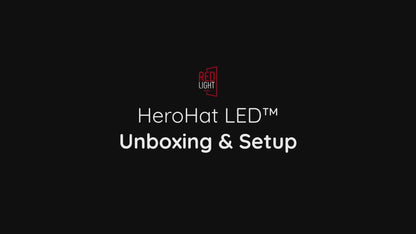 HeroHat LED™ Red Light Therapy Hat