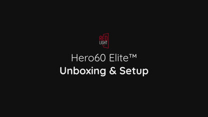 Hero60 Elite™ Tabletop 10 Wavelength Red Light Therapy Panel