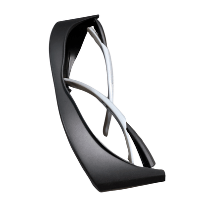 Large red-light therapy protective glasses, side view